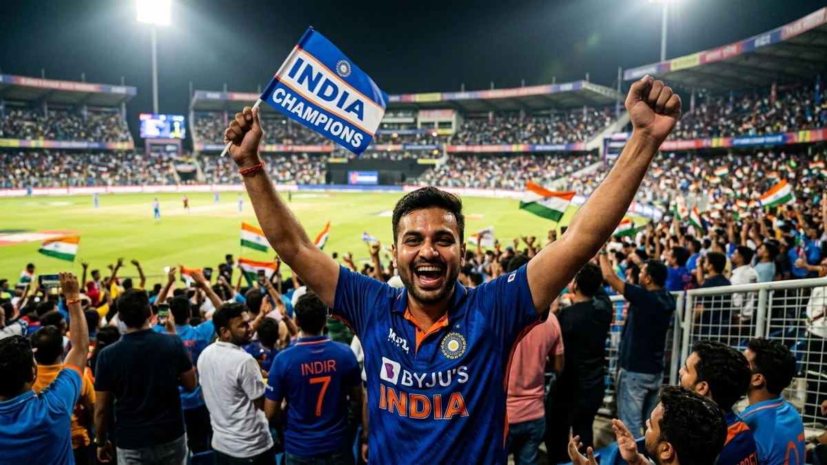 Example result: Stadium big-screen fan cam